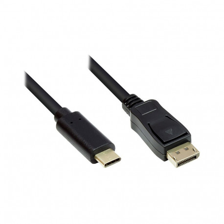 Good Connections adapterkaabel USB-C - DP1.2 10m, must