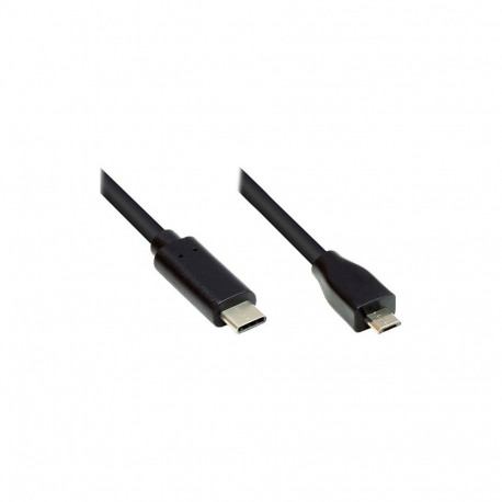 "Good Connections USB2.0 Kabel Micro B-C schw. 2m"