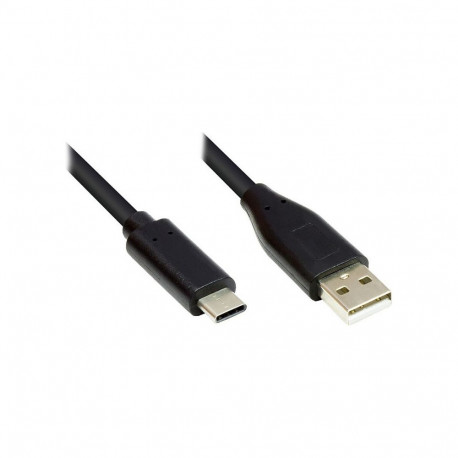 "Good Connections USB2.0 Kabel A-C schw. 2m"