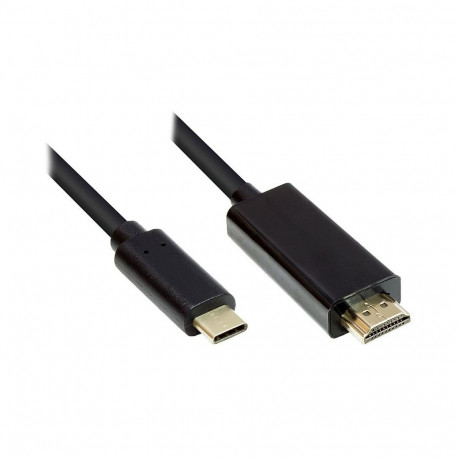 "Good Connections Adapterkabel USB-C an HDMI 2.0 schw. 3m"