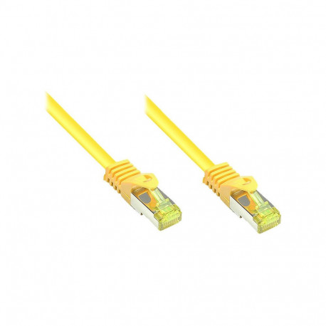 "Good Connections Patchkabel m. Cat.7 Rohkabel gelb 0,15m"