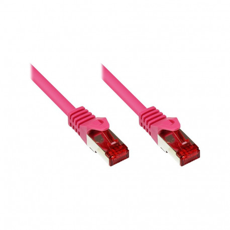"Good Connections Cat.6 Patchkabel S/FTP magenta 0,25m"