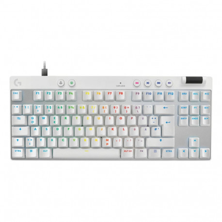 "LOGITECH PRO X TKL RAPID White (DE)"