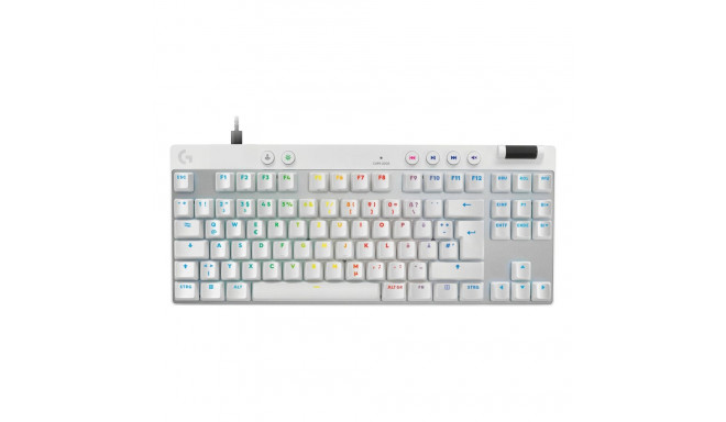 Logitech PRO X TKL RAPID (DE), valge