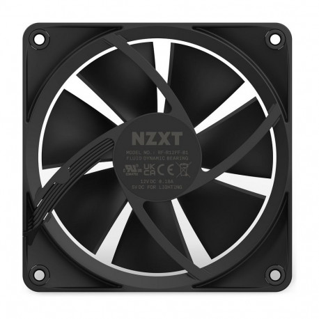 "120mm NZXT F-Serie F120 RGB Lüfter Black RF-R12SF-B1"