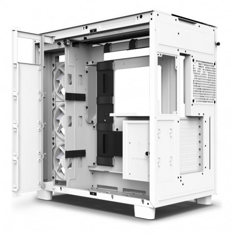 "NZXT H9 Elite White MidiTower Glasfenster CM-H91EW-01"