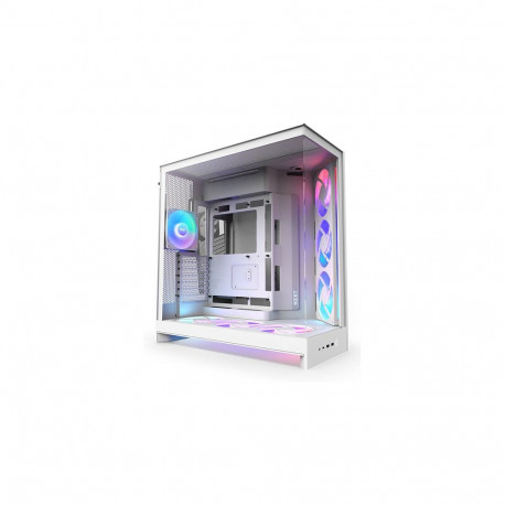 "NZXT H9 FLOW RGB+ All White MidiTower CM-H92FW-P1"