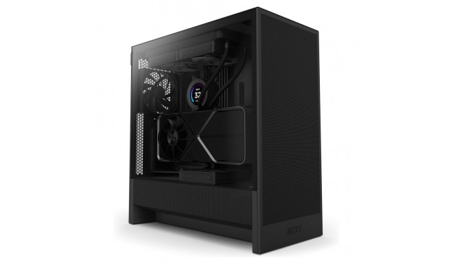 "NZXT H5 FLOW ALL Black Glasfenster CC-H52FB-01"