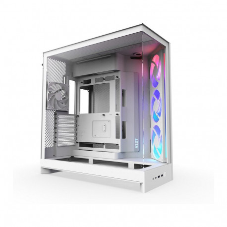 NZXT Midi-torn H9 FLOW RGB CM-H92FW-R1, valge