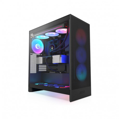 "NZXT H7 FLOW RGB ALL Black Glasf. CM-H72FB-R1"