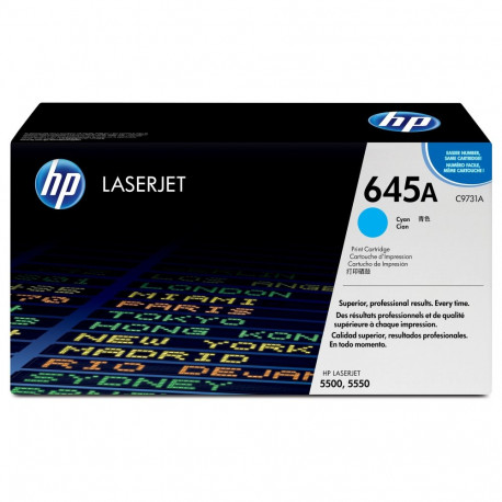 "HP 645A Cyan LaserJet Tonerpatrone"