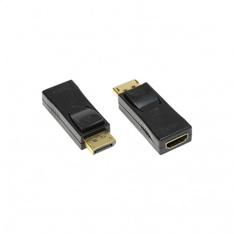 "GoodConnections DisplayPort 1.2 > HDMI (ST-BU) Adapter 4K 30Hz Schwarz"