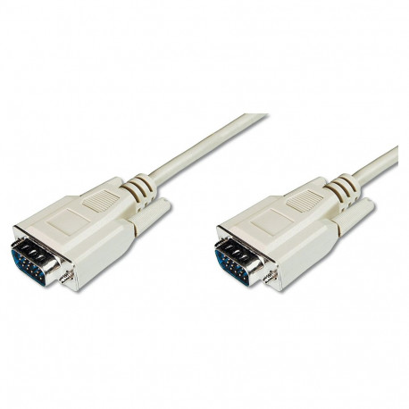"Digitus VGA-Kabel D-Sub15->D-Sub15 St/St 1.80m be"
