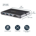 "D StarTech USB-C ADAPTER - HDMI AND VGA"