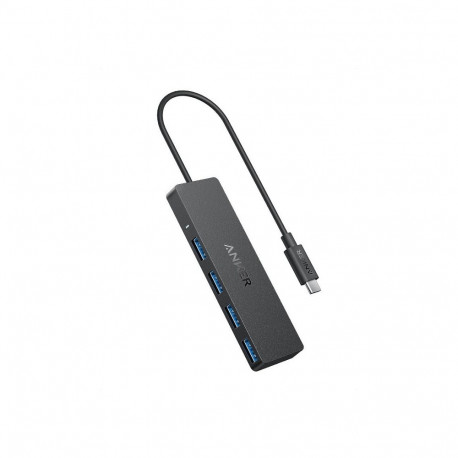 "Anker 4-in1 Data Hub USB-A 4 x UBS-A 3.0 5Gbit/s inkl. 20cm Kabel black"