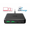 Swissten Desktop GaN Charger 2x USB-C /  2x USB / 65W