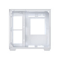 Computer Case - darkFlash B275 M-ATX ITX Tempered Glass White