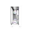 Computer Case - darkFlash DS900 ATX, 7 ARGB Fans, White