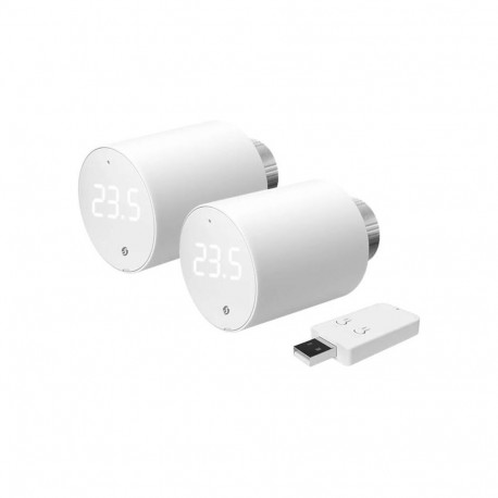 Smart Thermostat - Shelly BLU TRV Thermostatic Head Wi-Fi Programmable White