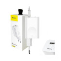 Charger - Baseus Quick Charger 24W USB 3.0 White