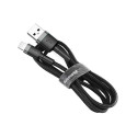 USB Cable - Baseus Cafule 1m Black/gray