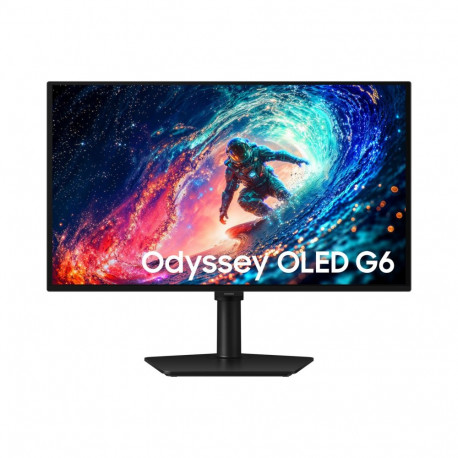 Samsung | Odyssey OLED G6 G61SH | 27 " | OLED | QHD | 16:9 | 240 Hz | 0.03 ms | 2560 x 1440 pixels |