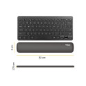Fellowes | Breyta Compact Keyboard (TKL) Wrist Rest | Black