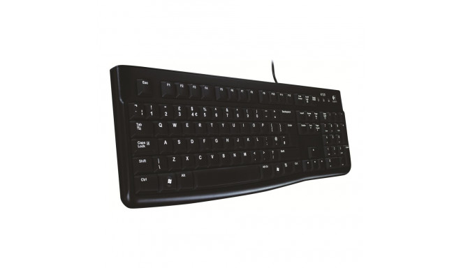 Logitech | K120 | Standard | Wired | EN/LT | Black | • Keyboard• User documentation
