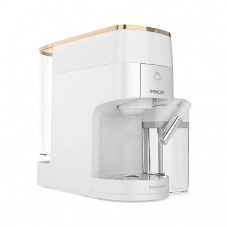 3in1 capsule coffee machine Sencor, white