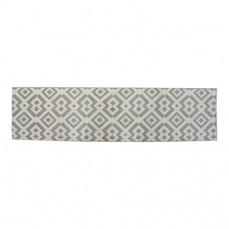 Vaip DKD Home Decor Polüester Araablane (60 x 240 x 1 cm)