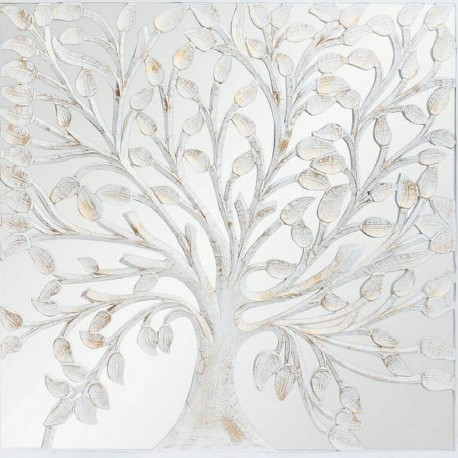 Dekoratiivkuju DKD Home Decor Puu Kristall Puit MDF (120 x 3.5 x 120 cm)