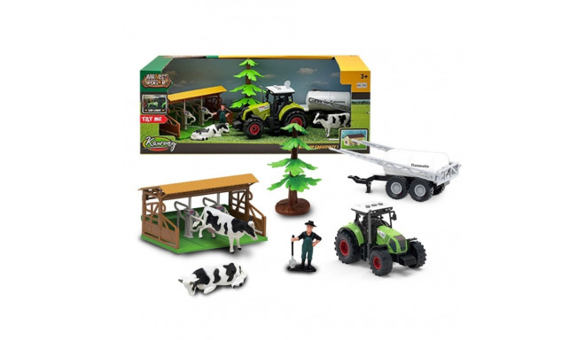 Farm set with tractor