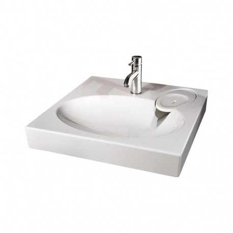 Claro valamu sifoon ja kandurid 60x60cm