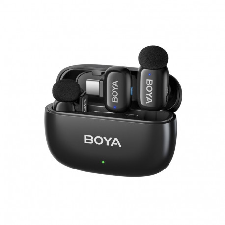 BOYA mini-14 wireless 2.4GHz USB-C microphones - black