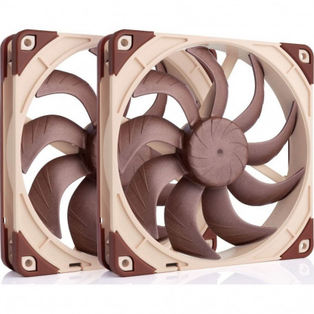 Noctua arvuti korpuse ventilaatorid NF-A14X25 G2 PWM SX2-PP 14cm 2tk, beež