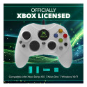 Hyperkin DuchesS valge juhtmega pult XBOX