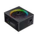 Gamemax RGB PRO 850G toiteplokk, 850 W, Gold, täismoodulaarne