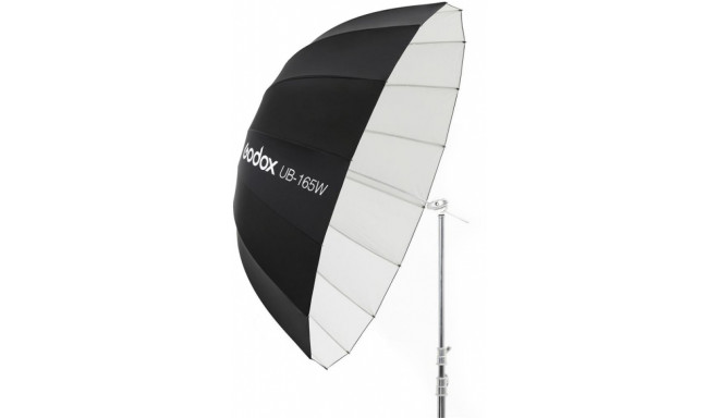 Godox vihmavari Parabolic UB-165W 165cm, must/valge