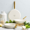 GreenPan Evolution Frying Pan 28cm Cream