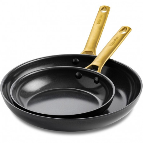 GreenPan Padova Reserve 2-osaline pannikomplekt 20+26cm must