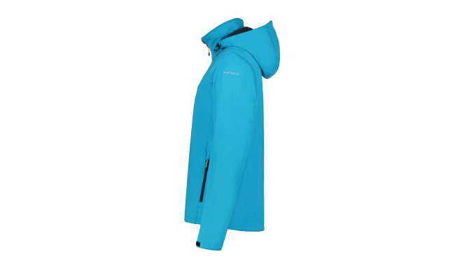 Softshell Icepeak Biggs helesinine/must - 48