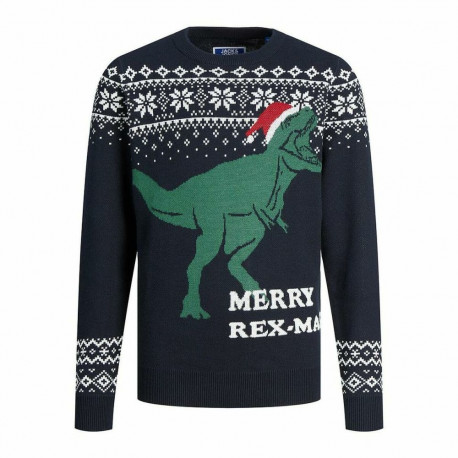 Unisex Jumper Jack & Jones T REX Navy Blue - 12 Years