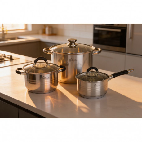 Chef & Cook pott kaanega 34cm 20,5L CC-2034