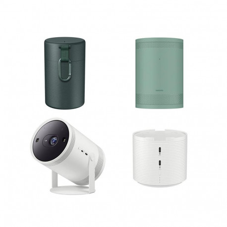 Projector Samsung The Freestyle bundle green skin