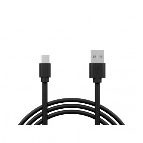 66-185# Przyłącze usb a - usb-c 0,80m czarne
