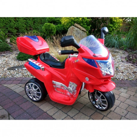 Akumootorratas HC8051, punane