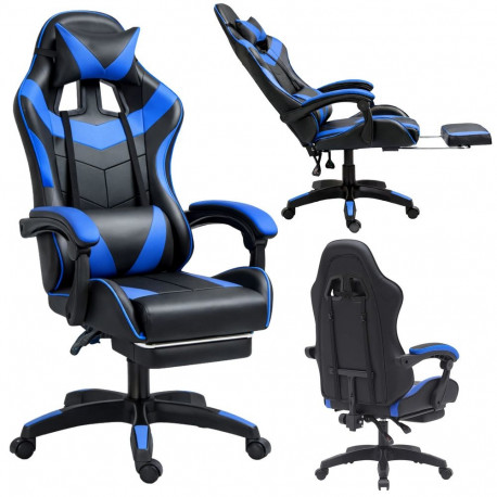 LEAN mänguritool jalatoe ja patjadega, must-sinine