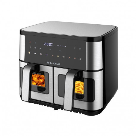 44-601# Air fryer frytkownica beztłuszczowa blow 2500w 9l dwukomorowy