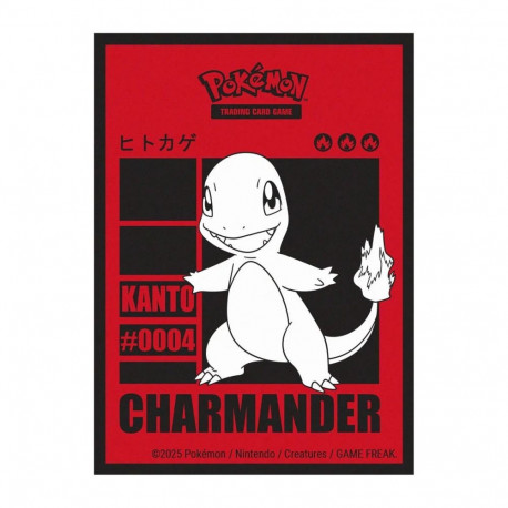 Card Sleeve - Ultra PRO Charmander Deck Protector Sleeves (65 cards) Red