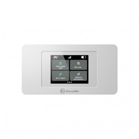 Mobile Wi-Fi Router - GlocalMe Duoturbo 4G/LTE, CloudSIM, 10 devices, Black